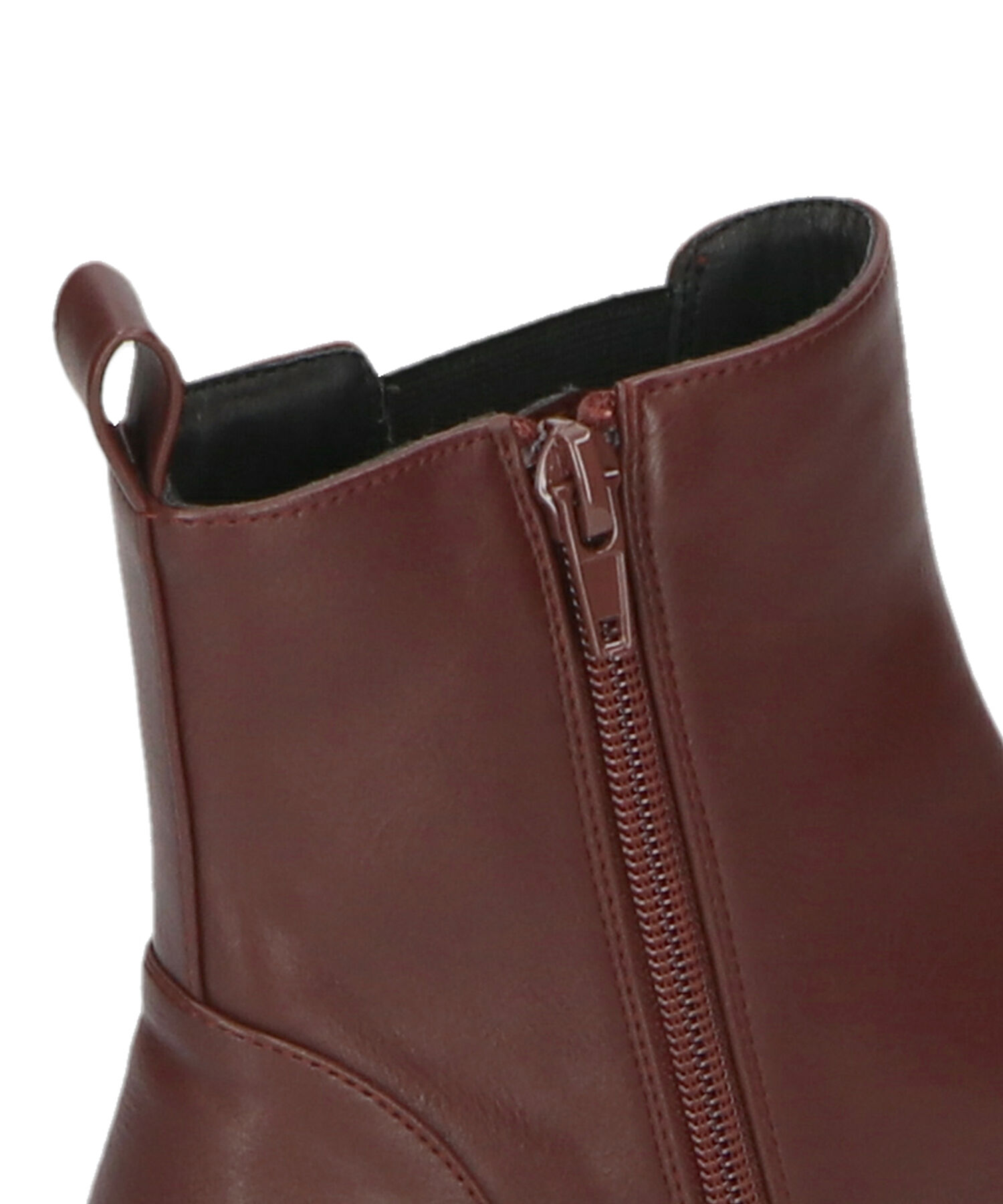 ORiental TRaffic「タンクソール サイドゴア ショートブーツ /41414 軽い ファスナー付き」|ショートブーツ|