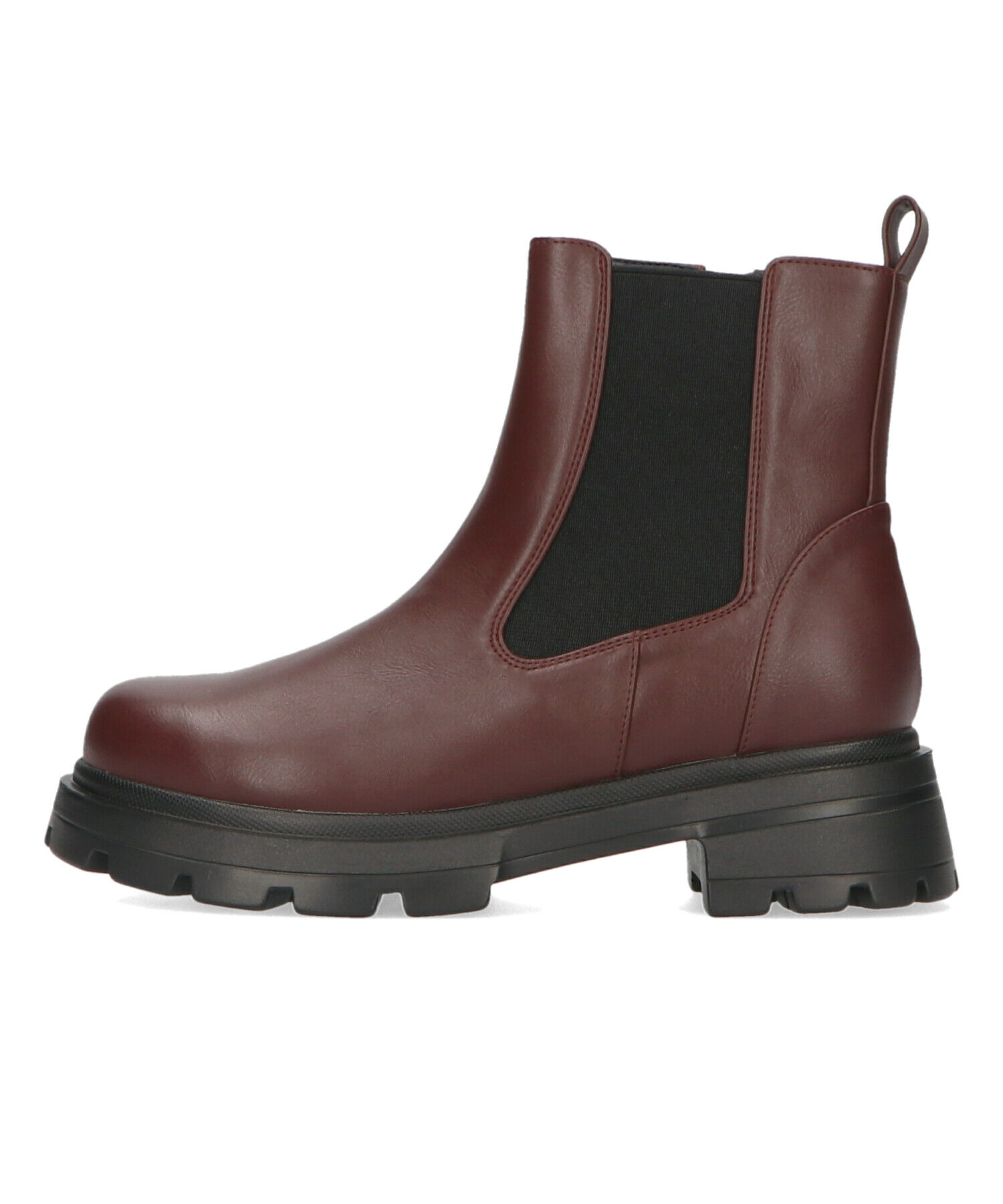 ORiental TRaffic「タンクソール サイドゴア ショートブーツ /41414 軽い ファスナー付き」|ショートブーツ|