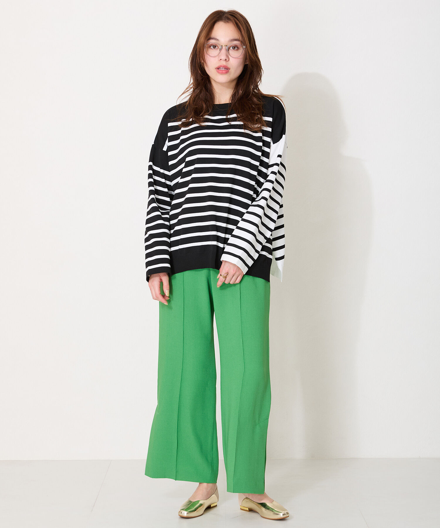 ORiental TRaffic「●通年使える●センターシームバブーシュ/51107 パンプス フラット 柔らかい」|パンプス|