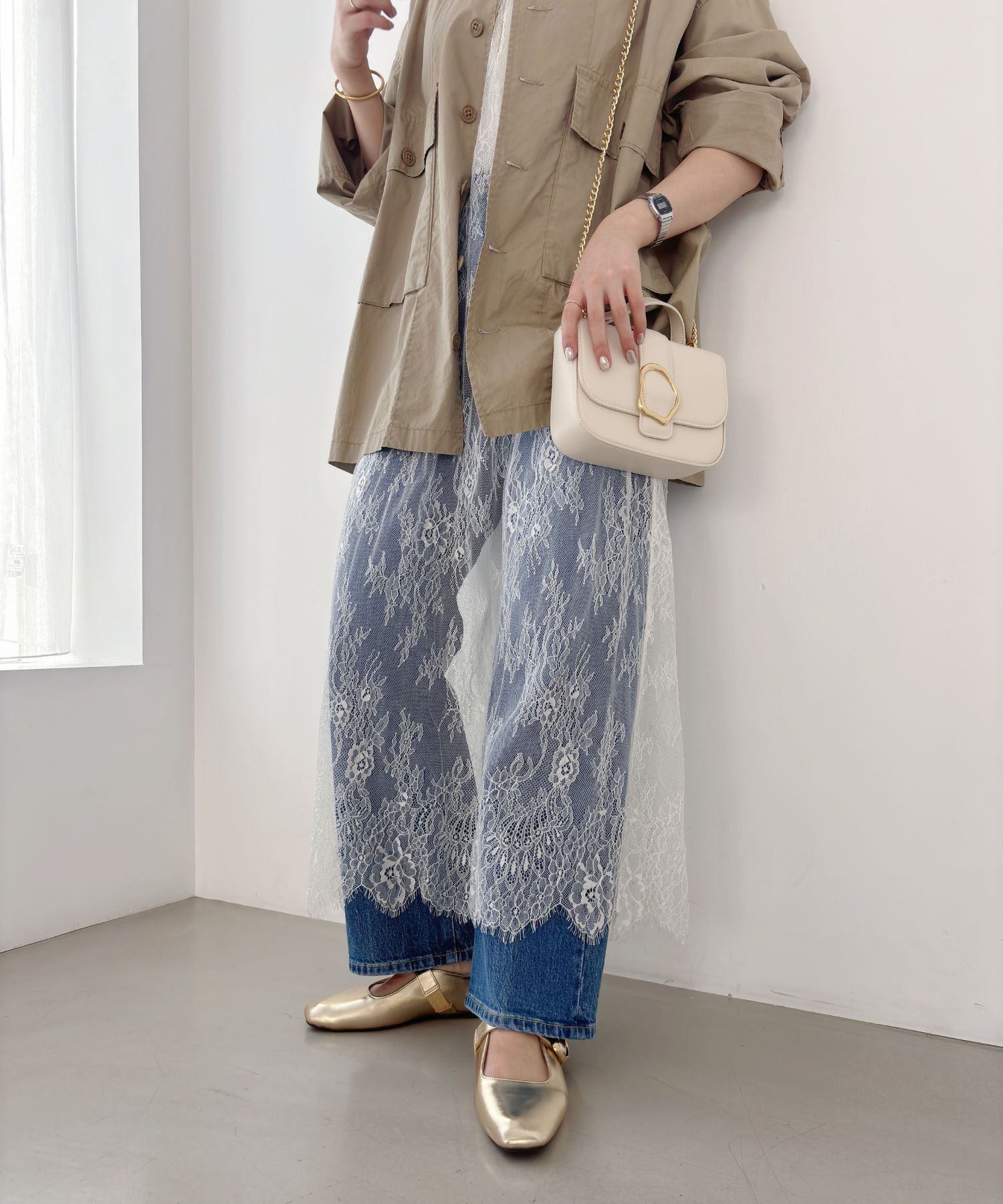 WA Oriental TRaffic「柔らか ストラップ フラット パンプス /52104 フィット クッション」|パンプス|