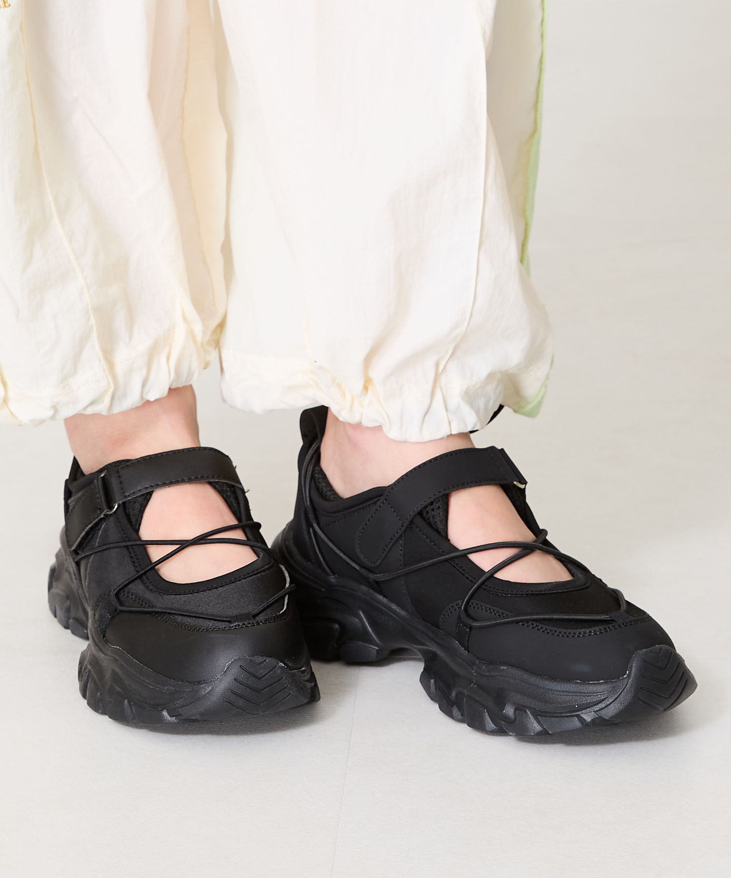 ORiental TRaffic「●人気アイテム●チューブストラップデザインベルト スニーカー /OT3751」|スニーカー|