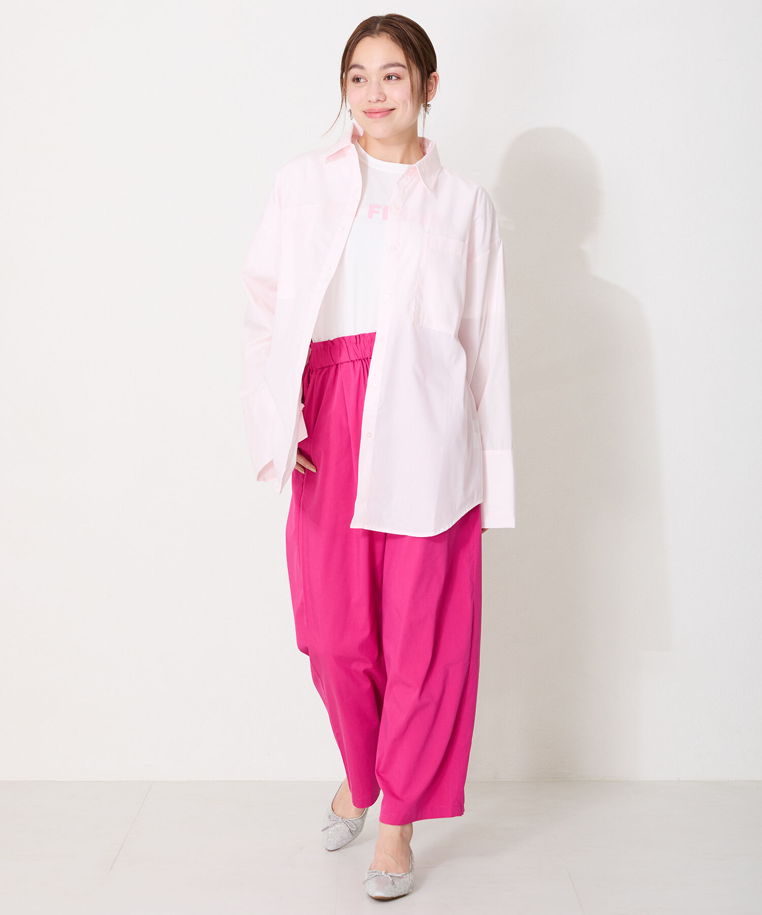 ORiental TRaffic「●2025春夏新作●スパンコールバレエシューズ/51109 バレエシューズ パンプス 人気 トレンド」|パンプス|