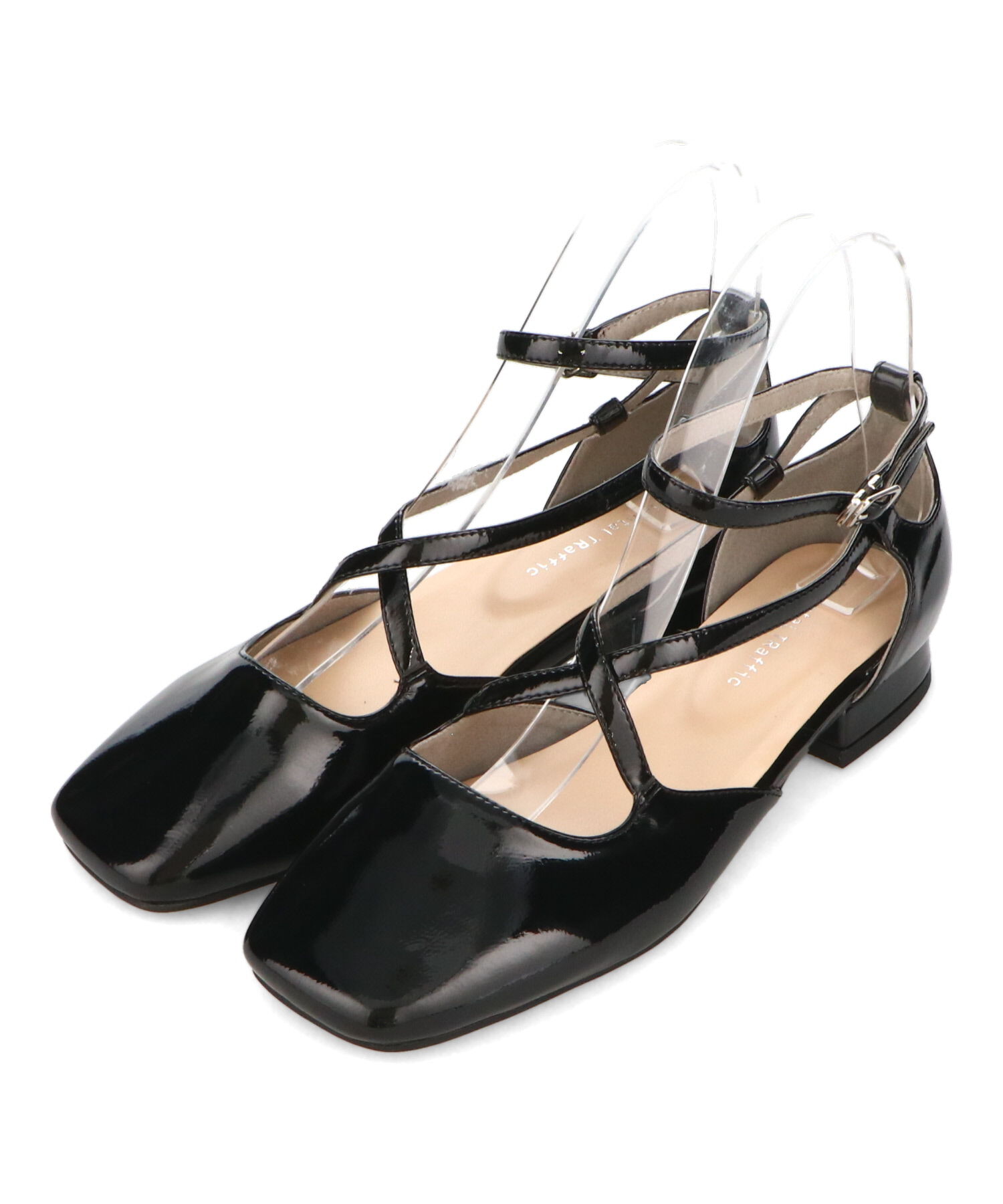 ORiental TRaffic「●2025春夏新作●クロスデザインフラットパンプス/51119」|パンプス|