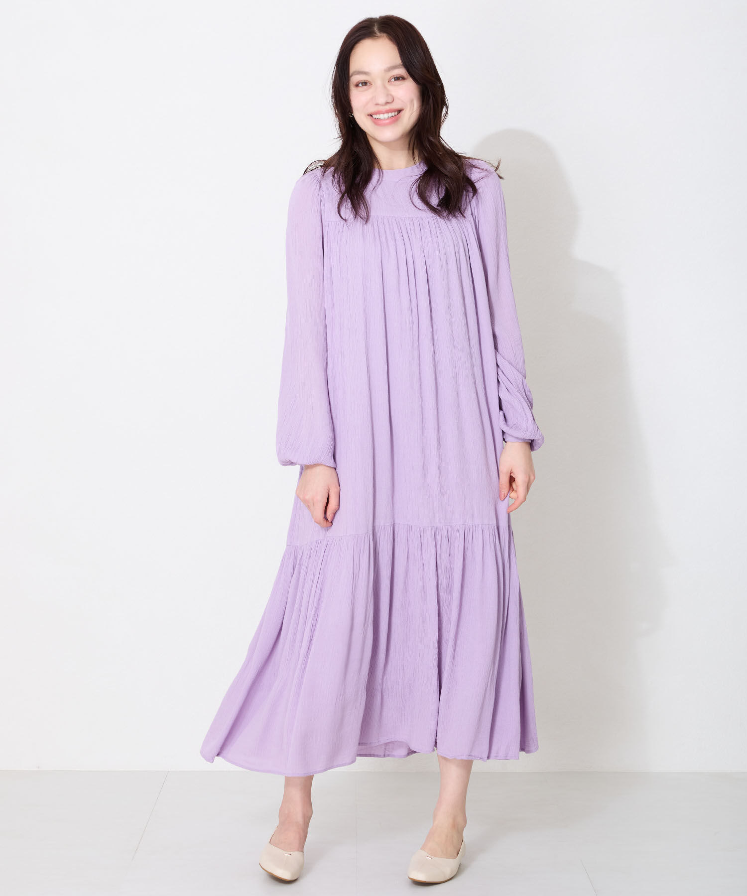 ORiental TRaffic「ゴールドパーツ Vカット バブーシュ /51112 パンプス 通勤靴 柔らかい」|パンプス|