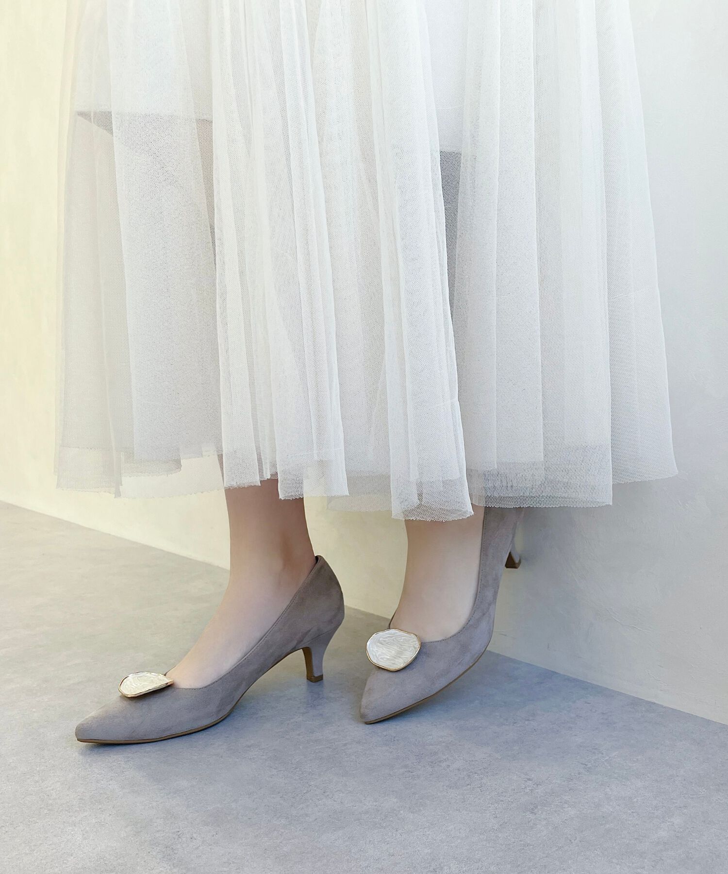 WA Oriental TRaffic「●2025春夏新作●2wayニュアンスモチーフパンプス/52112 人気　トレンド 柔らかい」|パンプス|