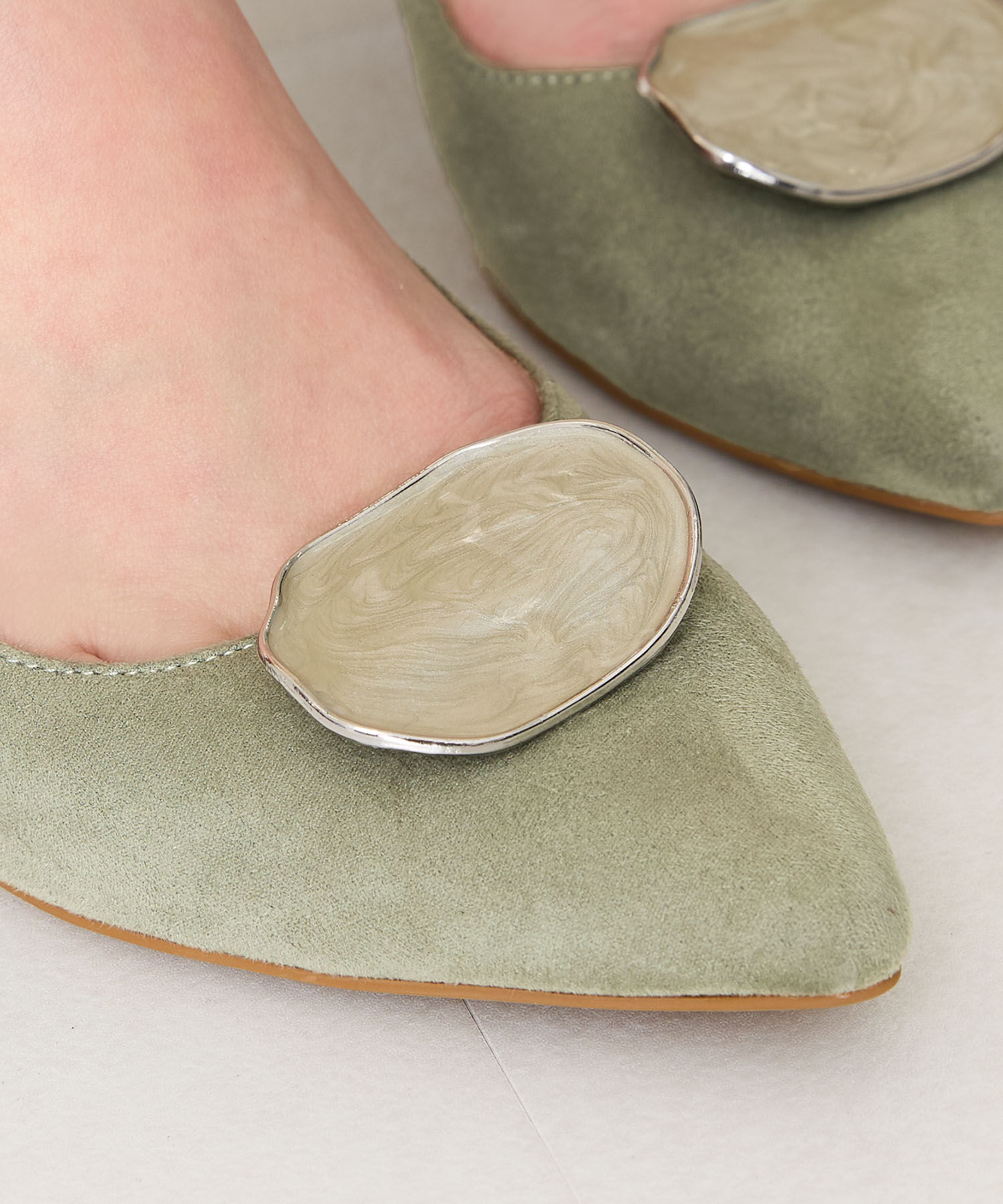 WA Oriental TRaffic「●2025春夏新作●2wayニュアンスモチーフパンプス/52112 人気　トレンド 柔らかい」|パンプス|