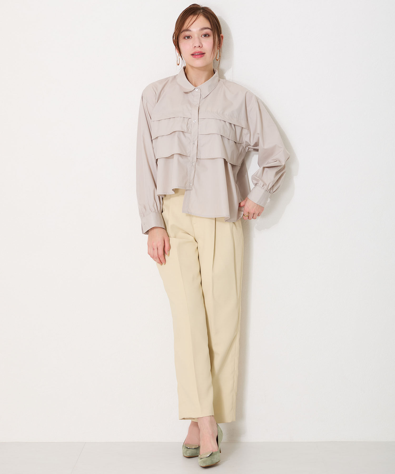 WA Oriental TRaffic「●2025春夏新作●2wayニュアンスモチーフパンプス/52112 人気　トレンド 柔らかい」|パンプス|