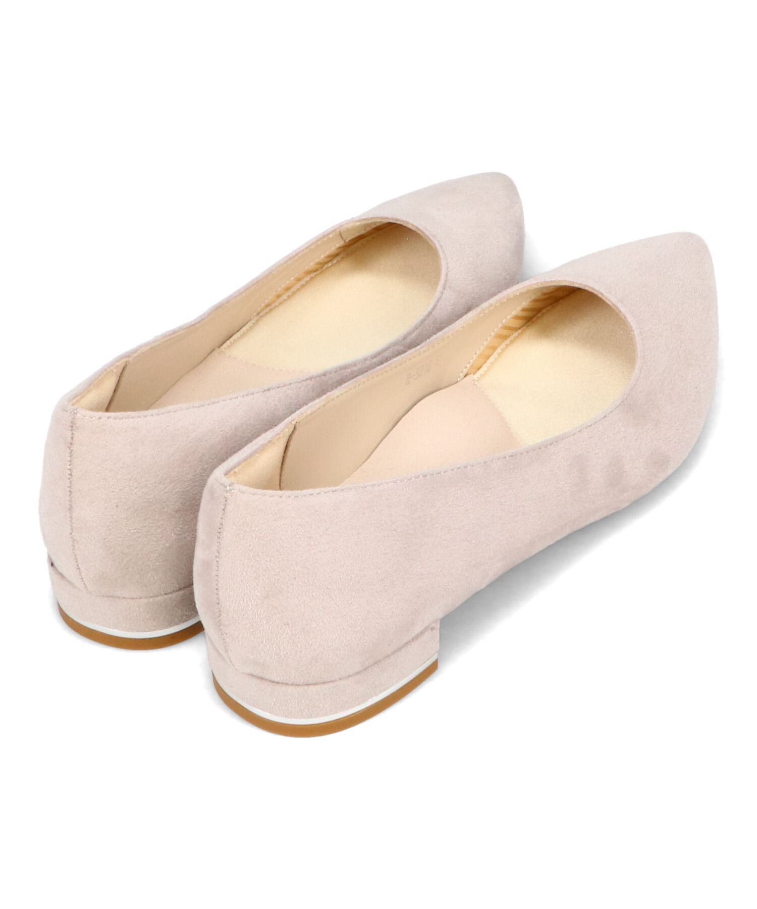 ORiental TRaffic「【跳べるパンプス/シリーズ累計１５０万足突破】メタリックライン フラット /R-3218 パンプス クッション」|パンプス|