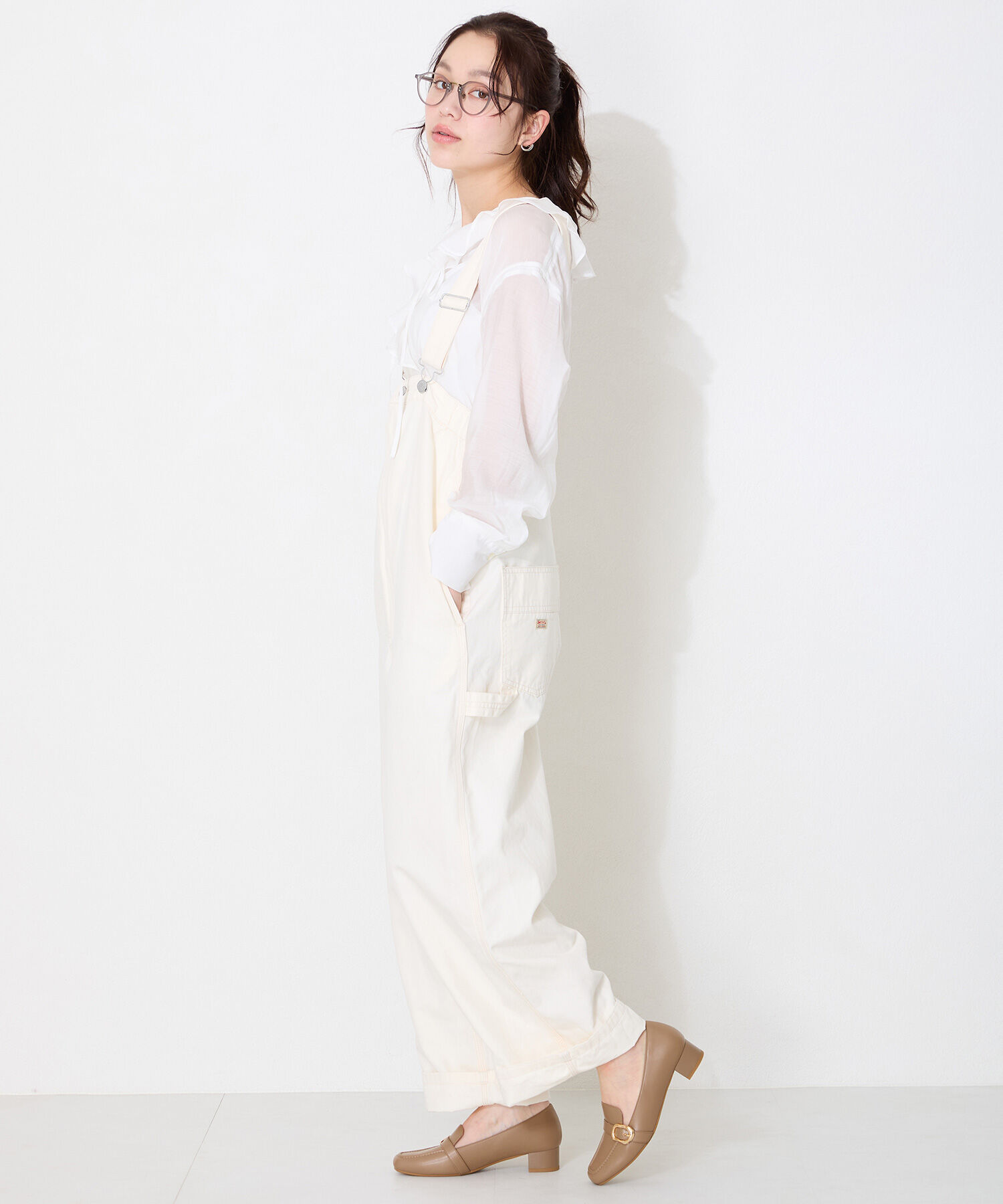 WA Oriental TRaffic「バックルベルト ヒールローファー /52113 ヒール3.5ｃｍ 丸みシルエット」|パンプス|