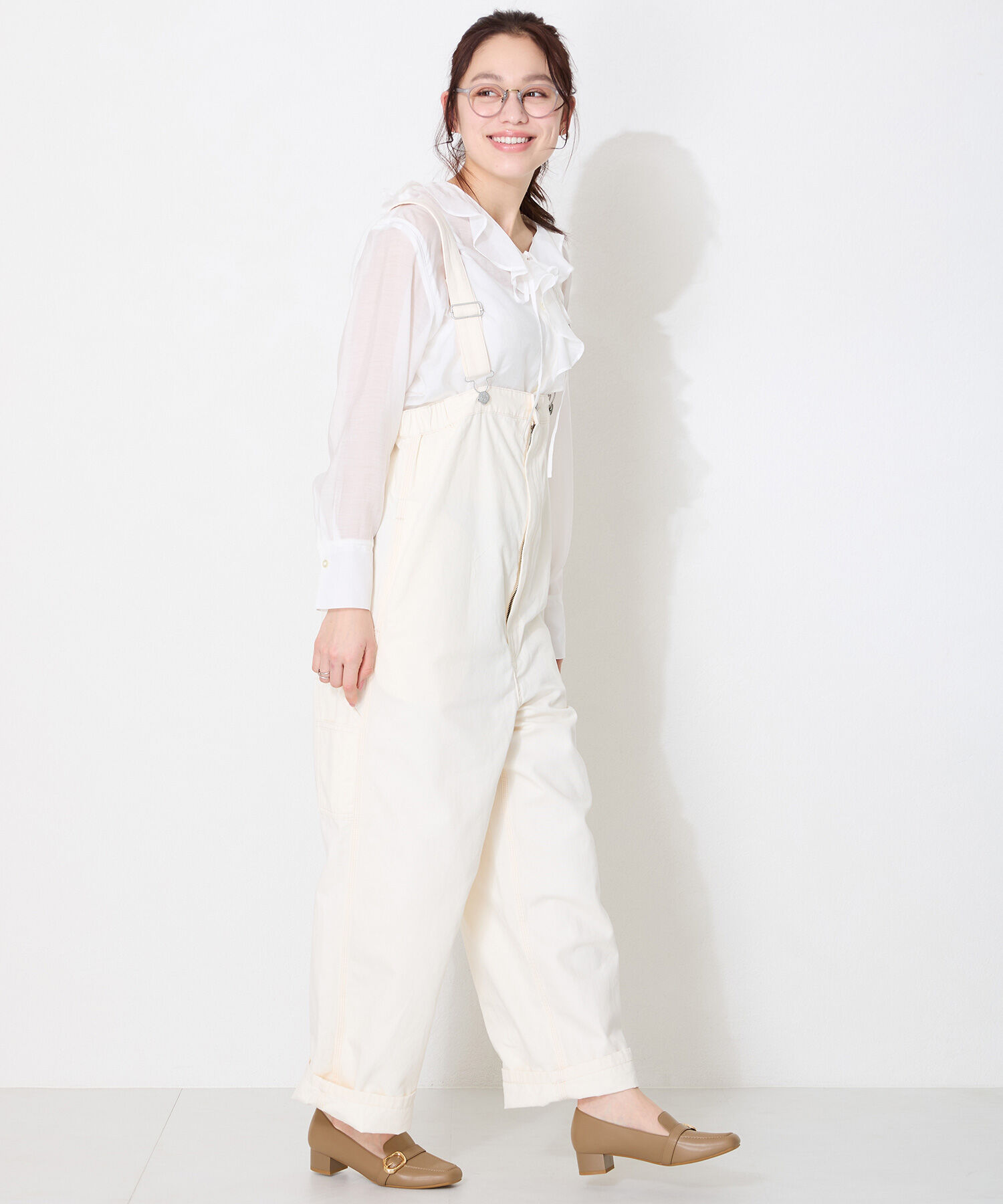 WA Oriental TRaffic「バックルベルト ヒールローファー /52113 ヒール3.5ｃｍ 丸みシルエット」|パンプス|