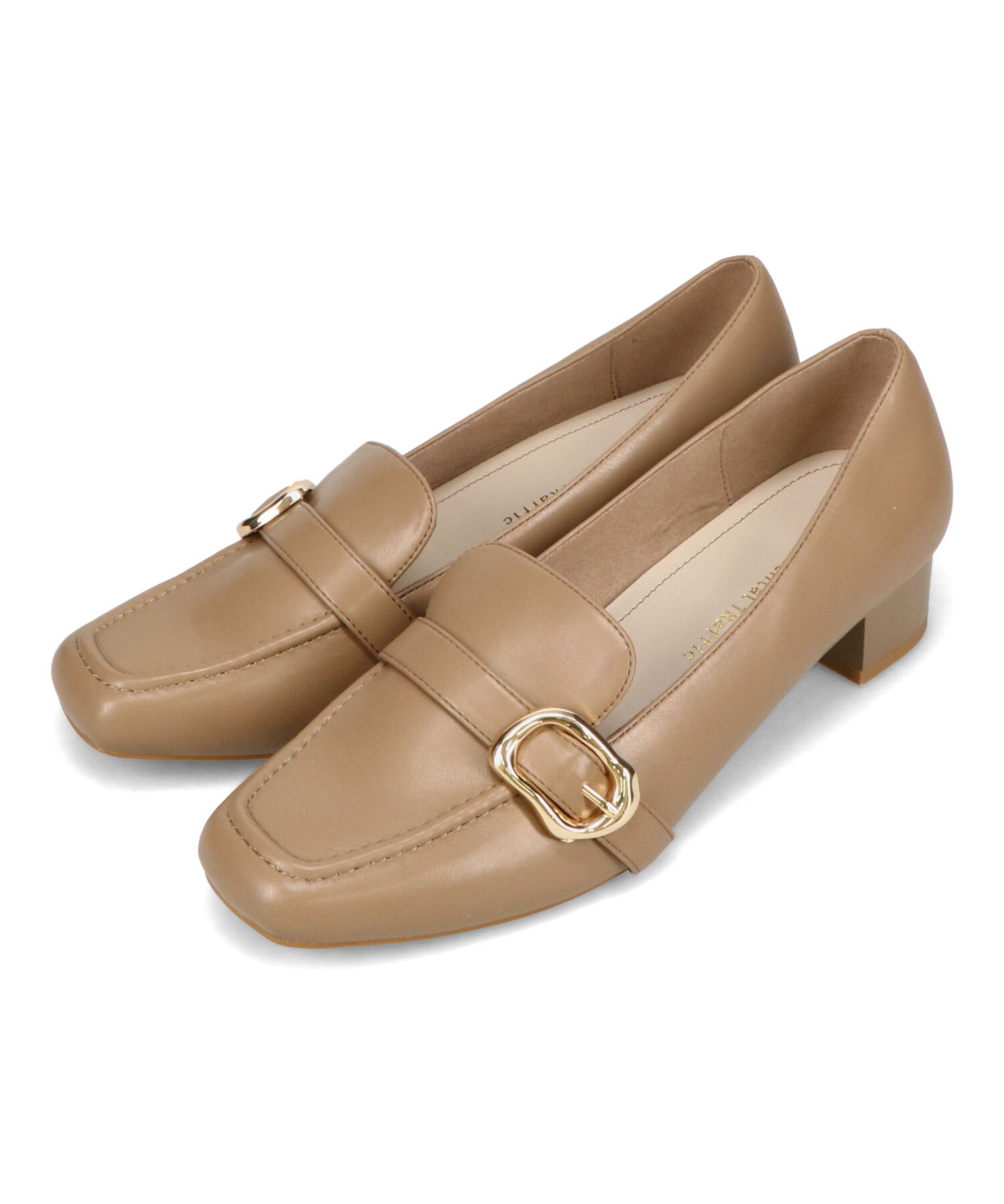 WA Oriental TRaffic「バックルベルト ヒールローファー /52113 ヒール3.5ｃｍ 丸みシルエット」|パンプス|