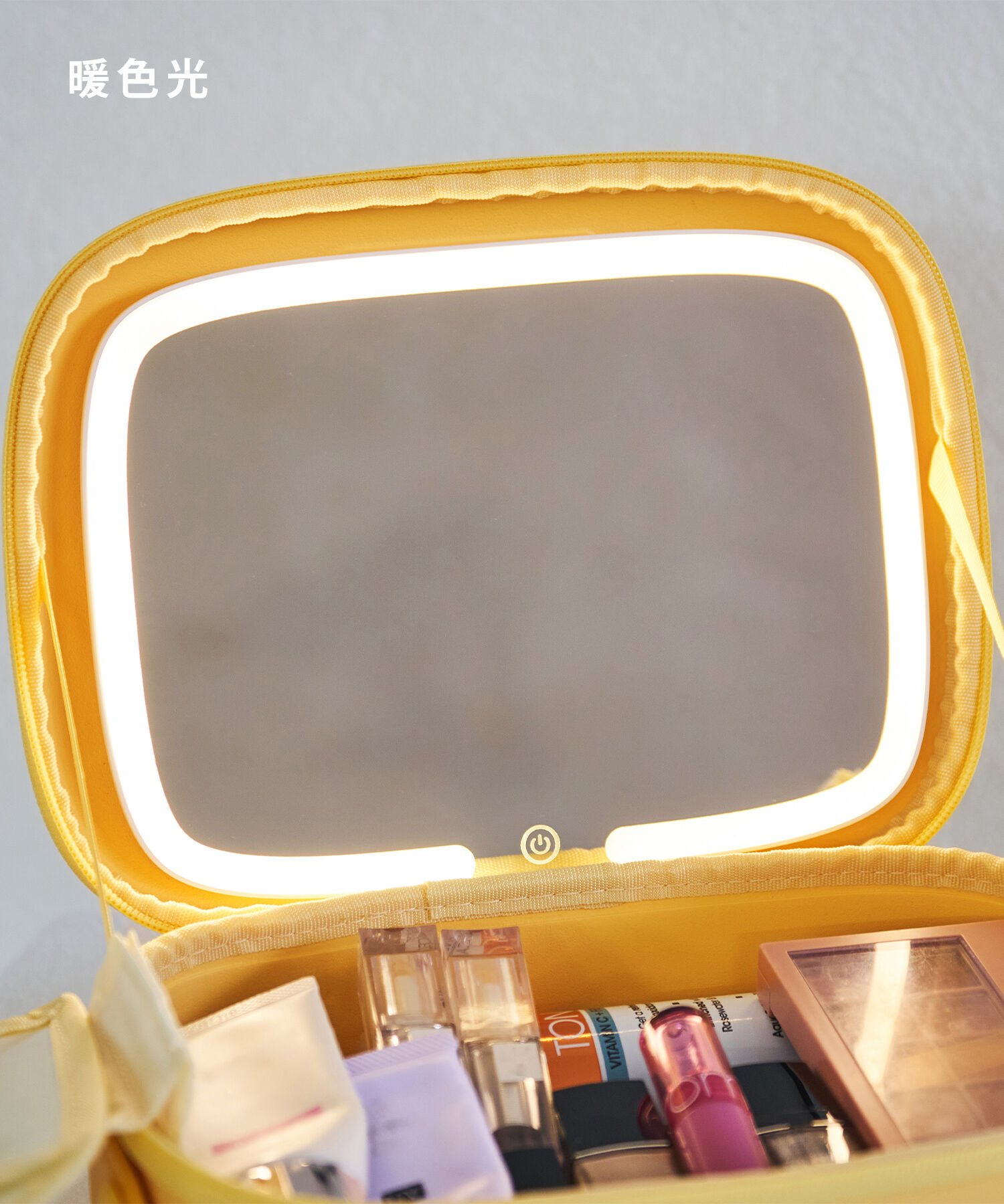 fungoofun「【WEB限定】EVAミラー付きポーチ/G-0024 ポーチ 人気 売れてる トレンド」|ハンドバッグ|