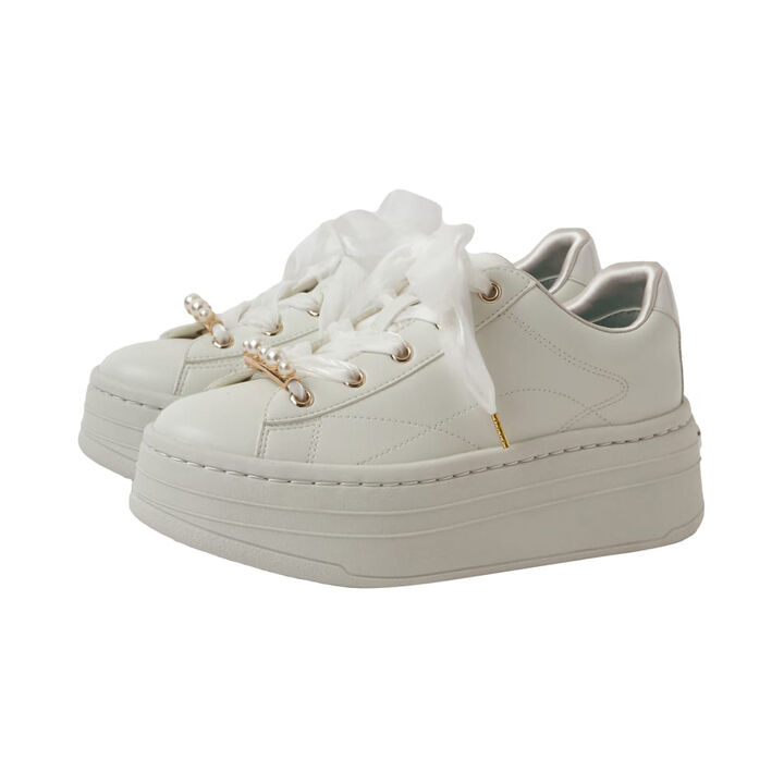 プラスダイアナ「【ルミネ限定】　スニーカー　BL45558」|スニーカー|シロ