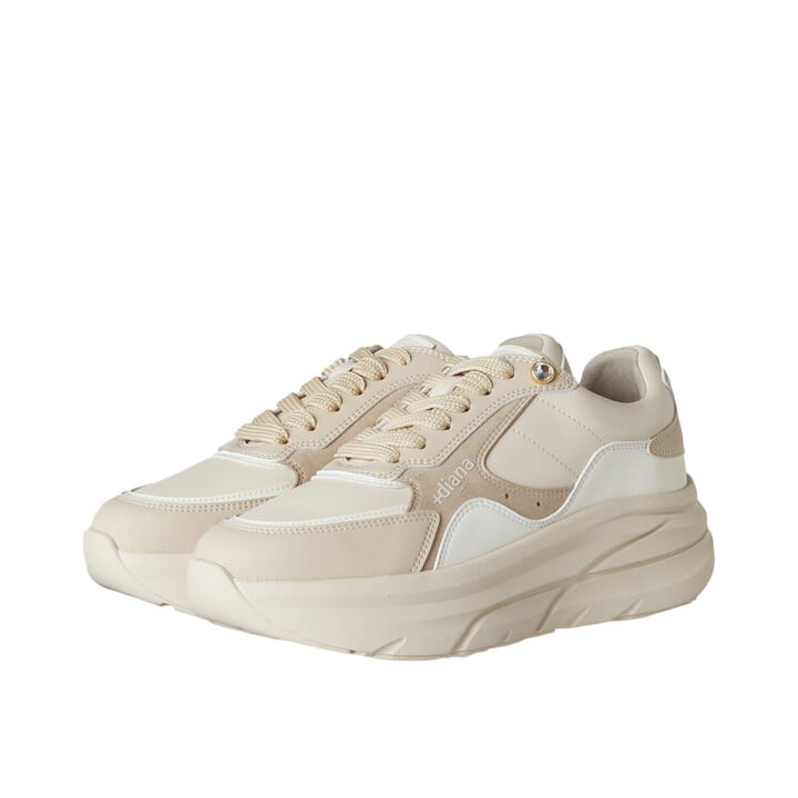 プラスダイアナ「スニーカー　IF46532」|スニーカー|ベージュ