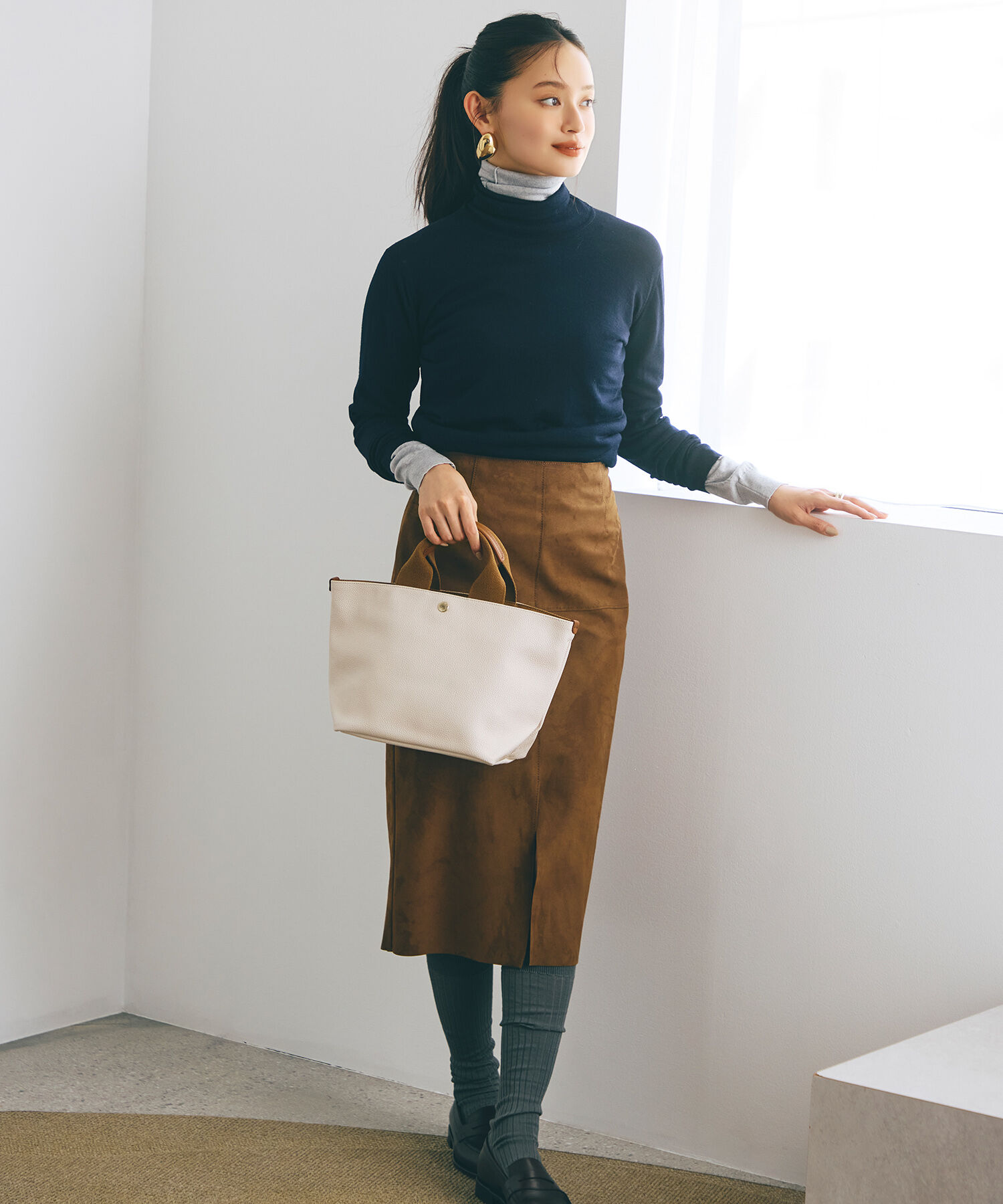 TOPKAPI BREATH「スコッチグレイン ネオレザー トートバッグ プレーン」|トートバッグ|