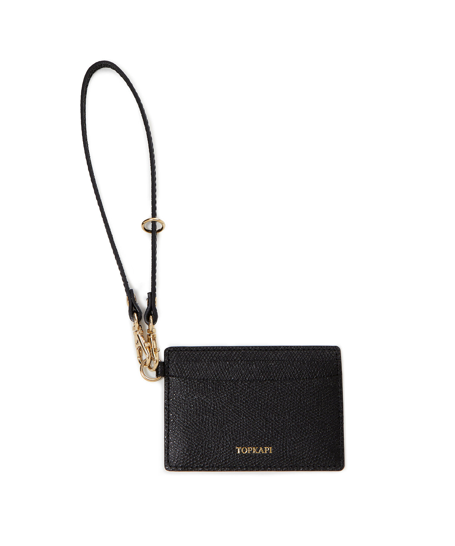 TOPKAPI 「[TOPKAPI]トプカピ 角シボ型押し・ パスケース COLORATO コロラート」|財布|ブラック