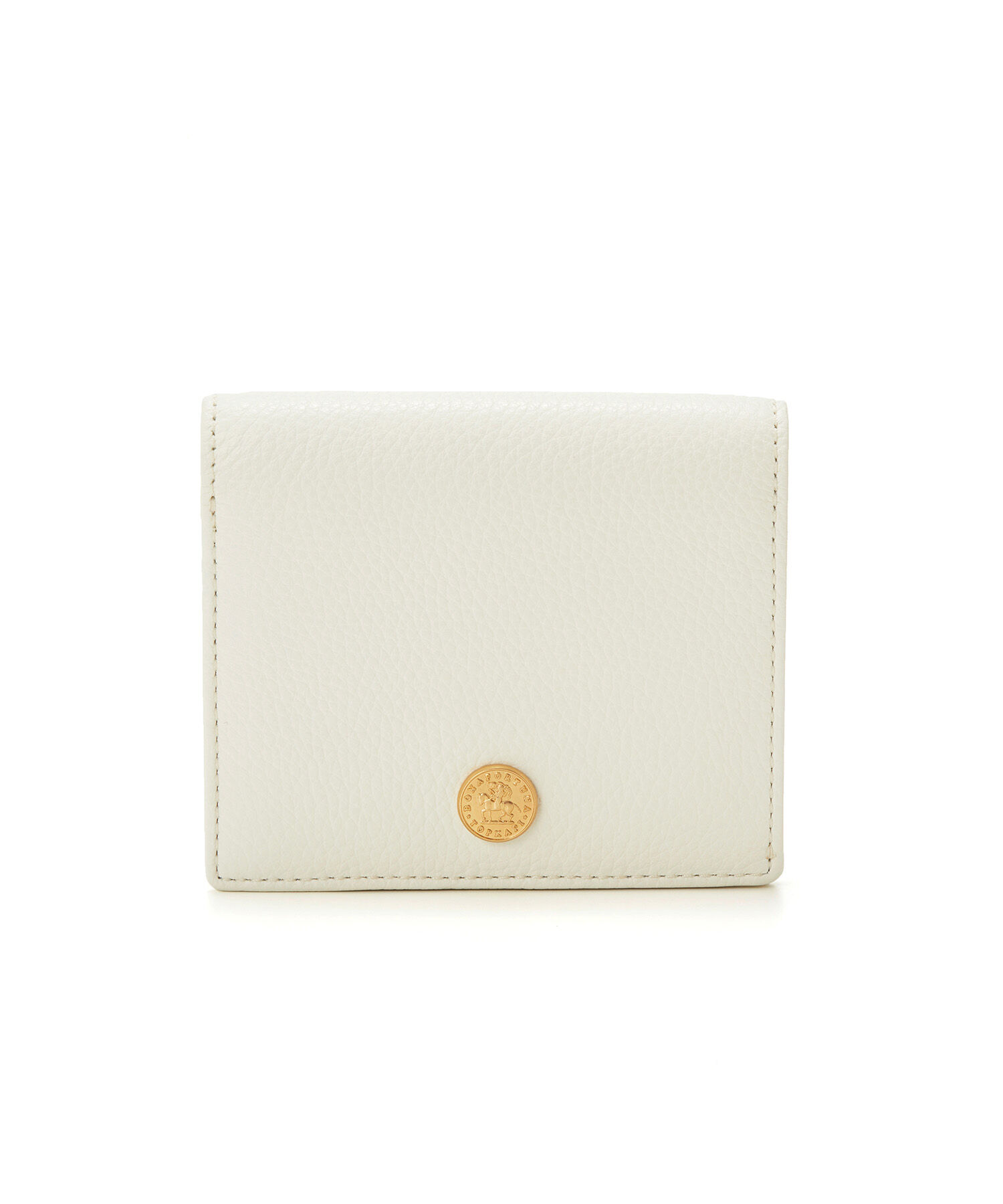 TOPKAPI 「【TOPKAPI】 イタリアンシュリンクレザー 二つ折り 財布 fortuna フォルトゥナ」|財布|ホワイト