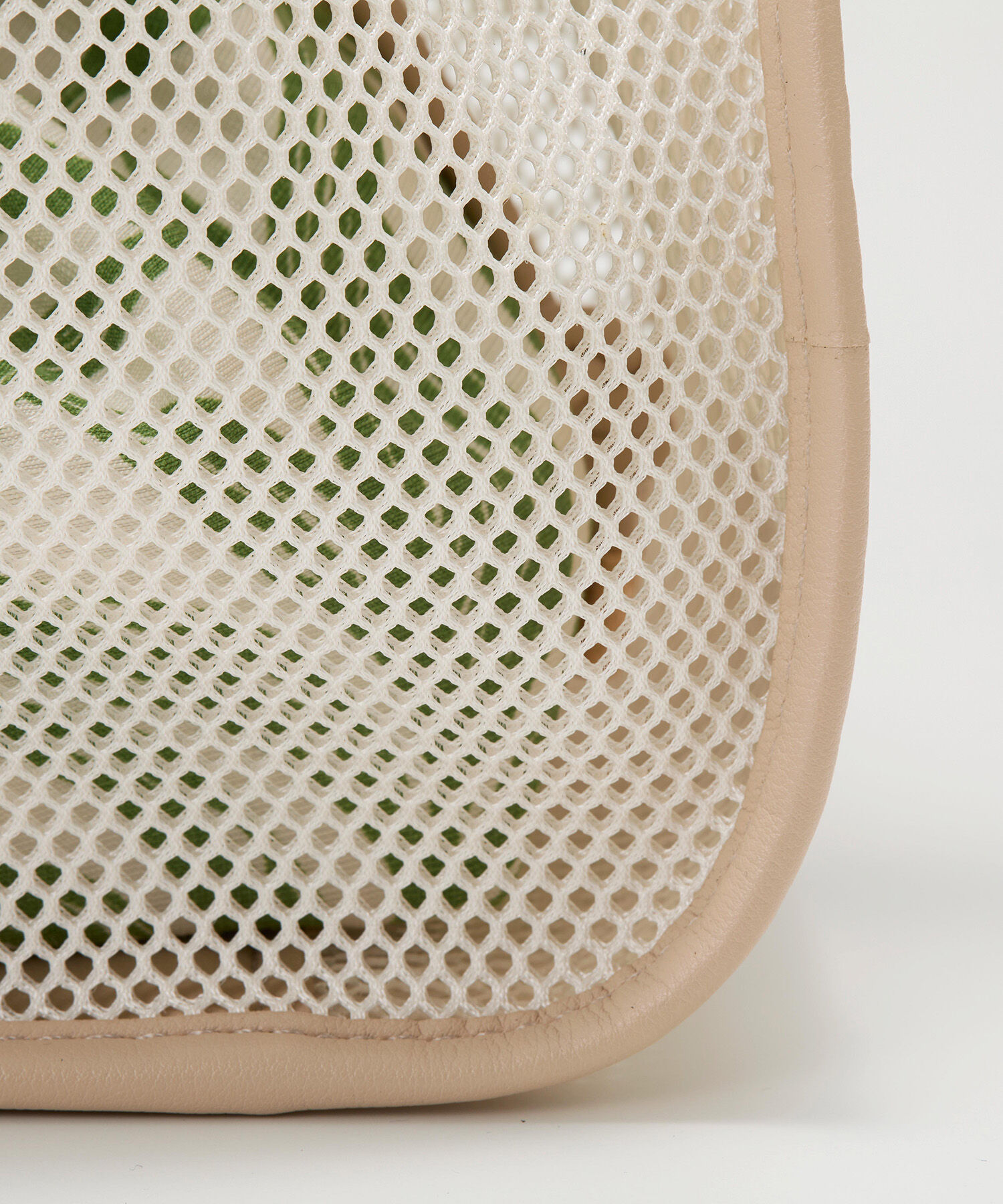 TOPKAPI TREASURE「【TREASURE TOPKAPI】プリント 巾着バッグ付き メッシュ ワンハンドルバッグ 」|ハンドバッグ|