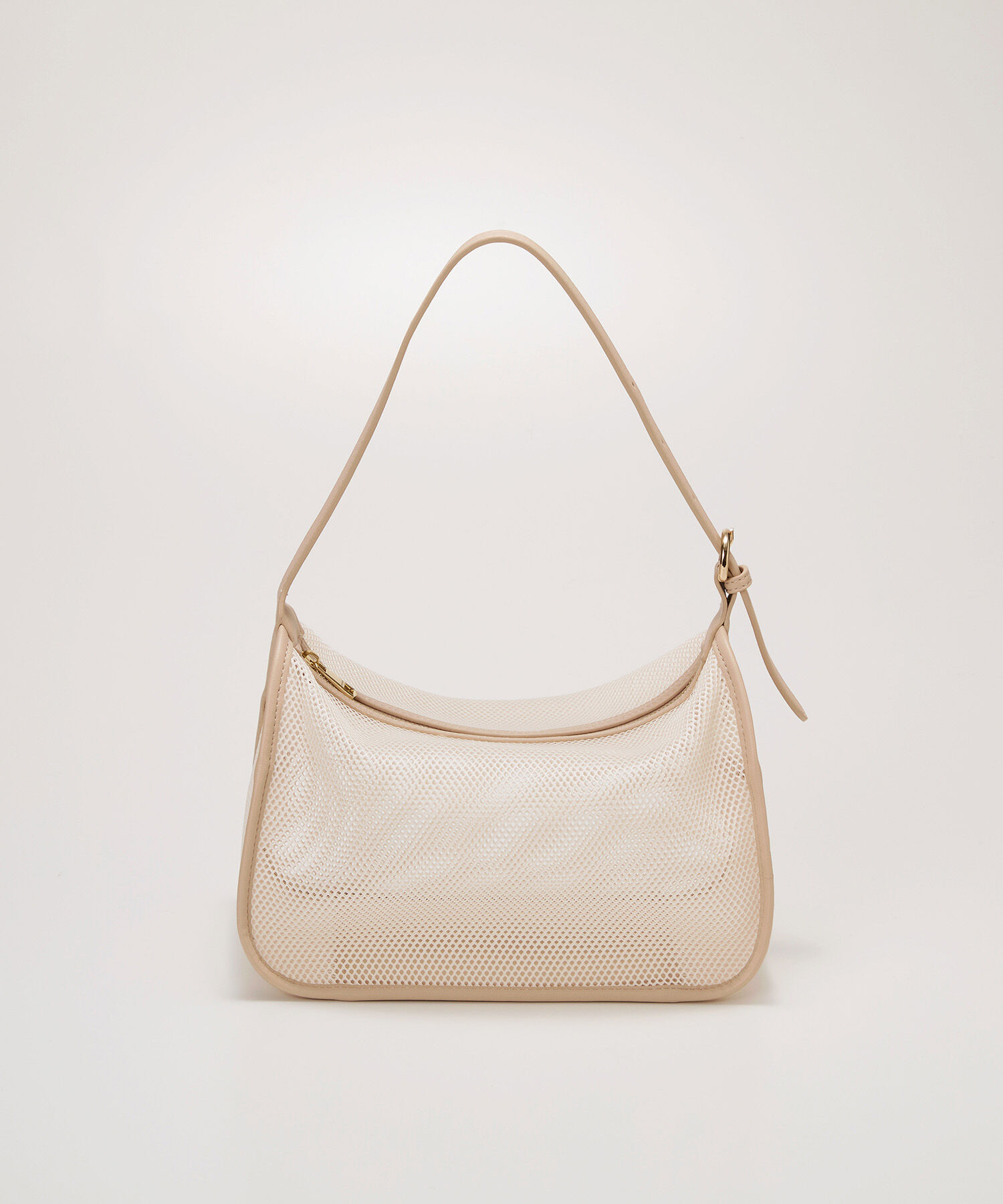 TOPKAPI TREASURE「【TREASURE TOPKAPI】プリント 巾着バッグ付き メッシュ ワンハンドルバッグ 」|ハンドバッグ|