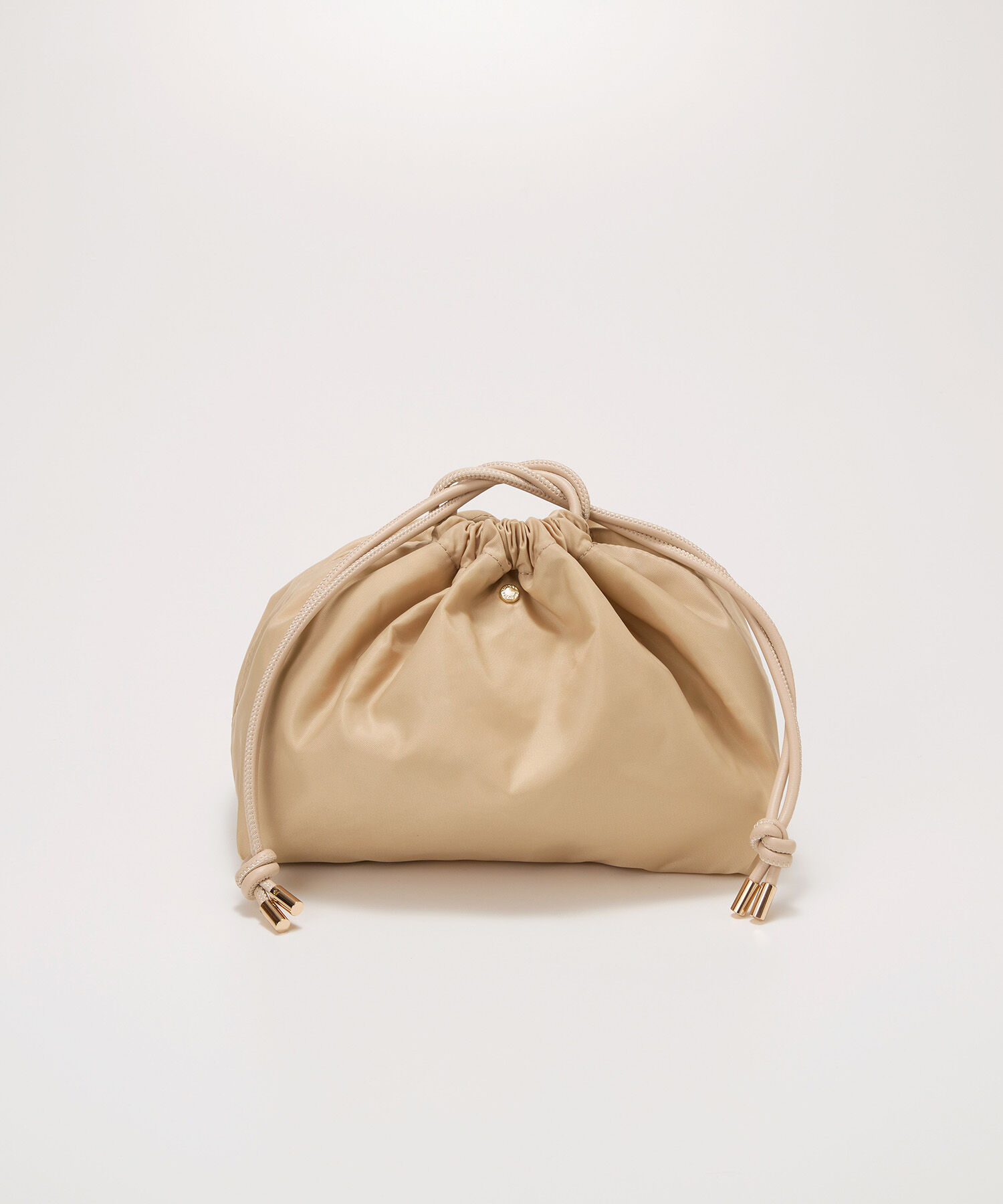 TOPKAPI TREASURE「【TREASURE TOPKAPI】プリント 巾着バッグ付き メッシュ ワンハンドルバッグ 」|ハンドバッグ|