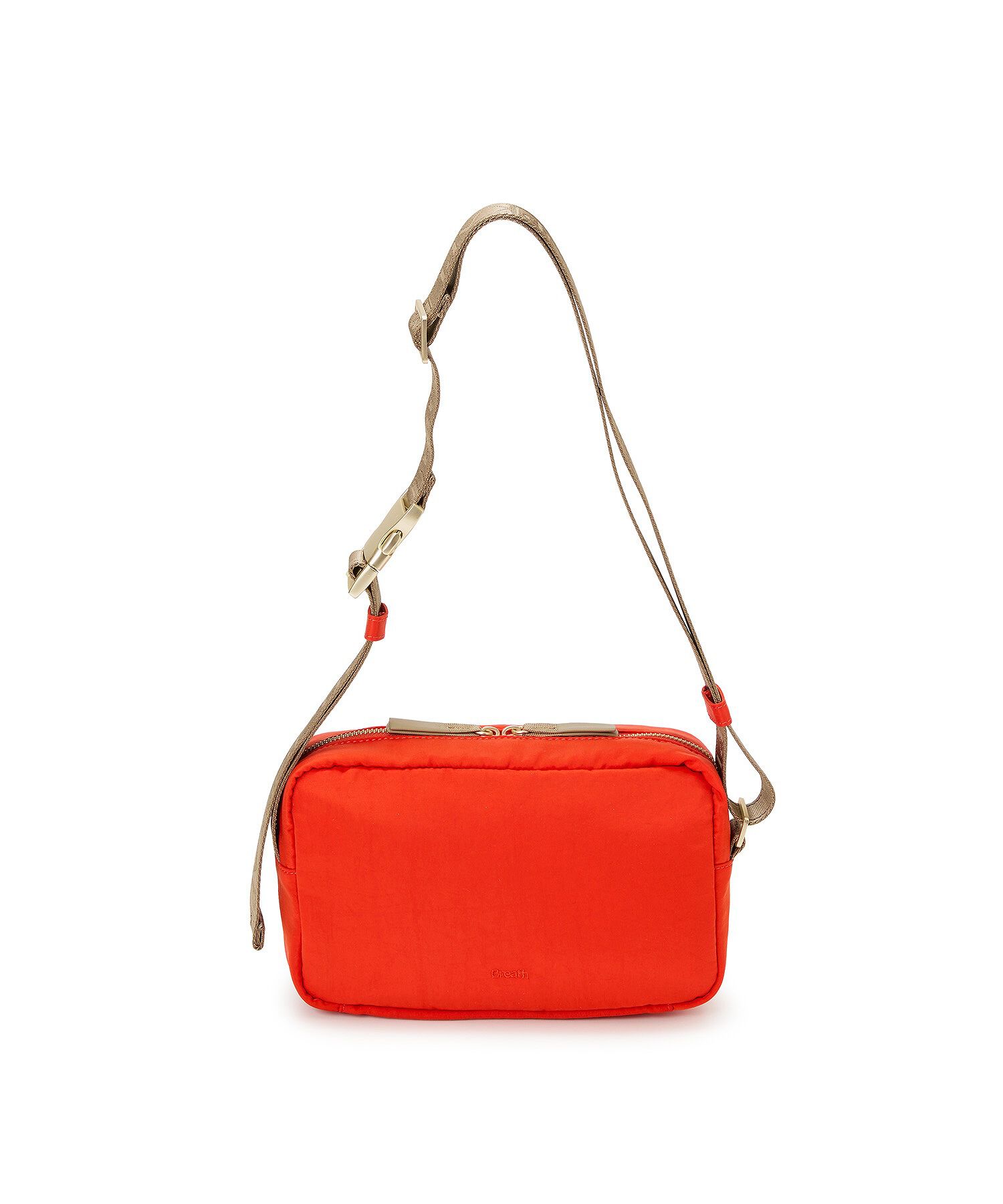 TOPKAPI BREATH「【Breath TOPKAPI】Freely フリーリー ナイロン ロゴテープ  スクエア ショルダーバッグ」|ショルダー・メッセンジャー|