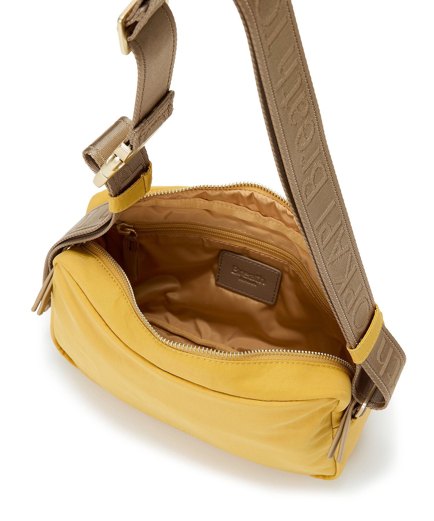 TOPKAPI BREATH「【Breath TOPKAPI】Freely フリーリー ナイロン ロゴテープ  スクエア ショルダーバッグ」|ショルダー・メッセンジャー|