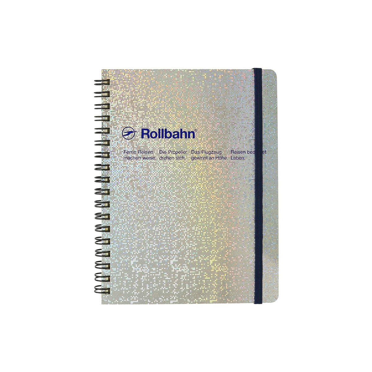 Rollbahn「ロルバーン ポケット付メモ メタリックL」|ステーショナリー|ホログラム