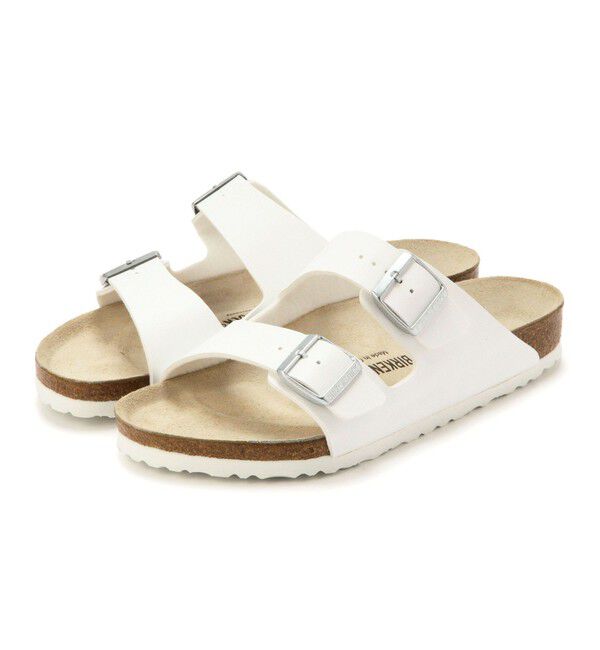 BIRKENSTOCK「【ビルケンシュトック】アリゾナ/ホワイト ビルコフロー/サンダル メンズ レディース」|サンダル|