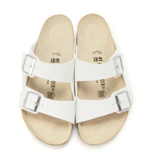 BIRKENSTOCK「【ビルケンシュトック】アリゾナ/ホワイト ビルコフロー/サンダル メンズ レディース」|サンダル|