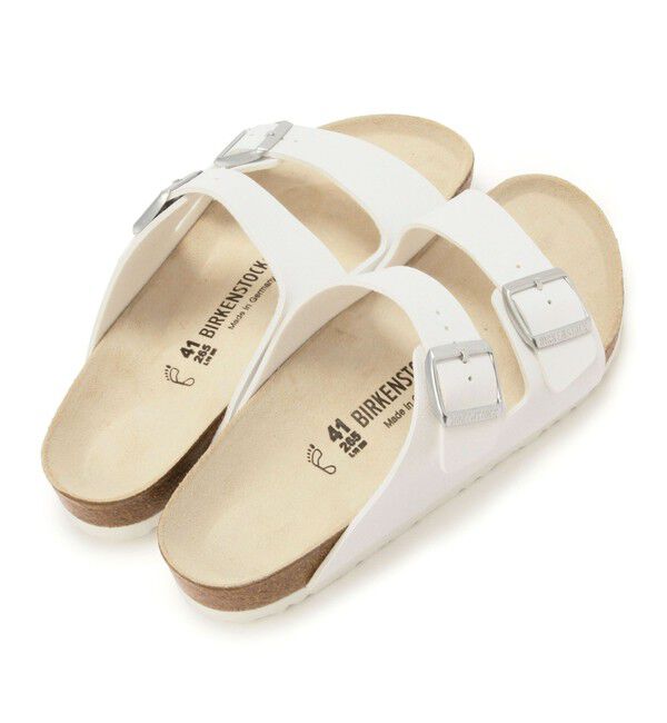 BIRKENSTOCK「【ビルケンシュトック】アリゾナ/ホワイト ビルコフロー/サンダル メンズ レディース」|サンダル|