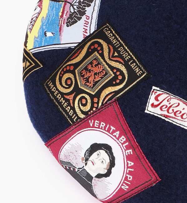 LAULHERE「【ロレール】エリダン/ブルーロレール ウール/ベレー メンズ レディース/ERIDAN」|ハンチング・ベレー帽|