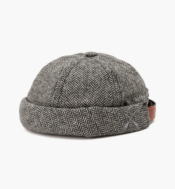 BETON CIRE「【ベトン シレ】ミキ/プリントシェブロン ウール/帽子 メンズ レディース/BETON CIRE」|キャップ・キャスケット|