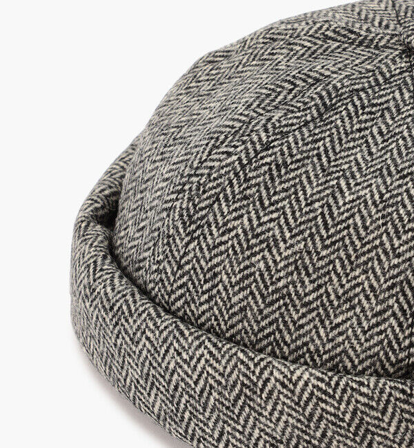 BETON CIRE「【ベトン シレ】ミキ/プリントシェブロン ウール/帽子 メンズ レディース/BETON CIRE」|キャップ・キャスケット|