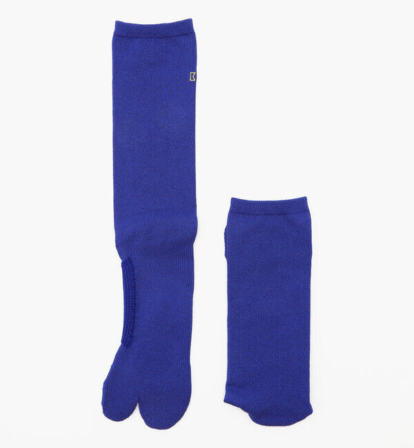 BENEXY「【ベネクシー】ザ クルーソックス/ブルー ポリエステル コットン/靴下 メンズ レディース」|ソックス|ブルー