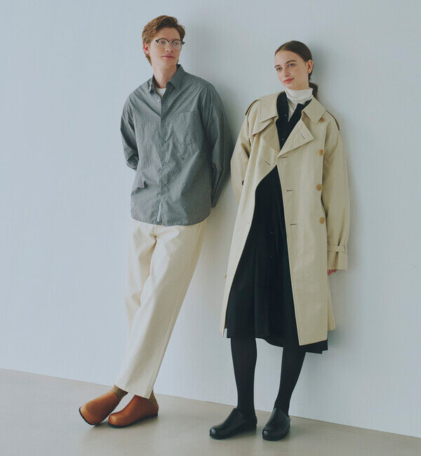 BENEXY「【ベネクシー】270 スリム/ブラウン ナチュラルレザー/クロッグ メンズ レディース」|サンダル|