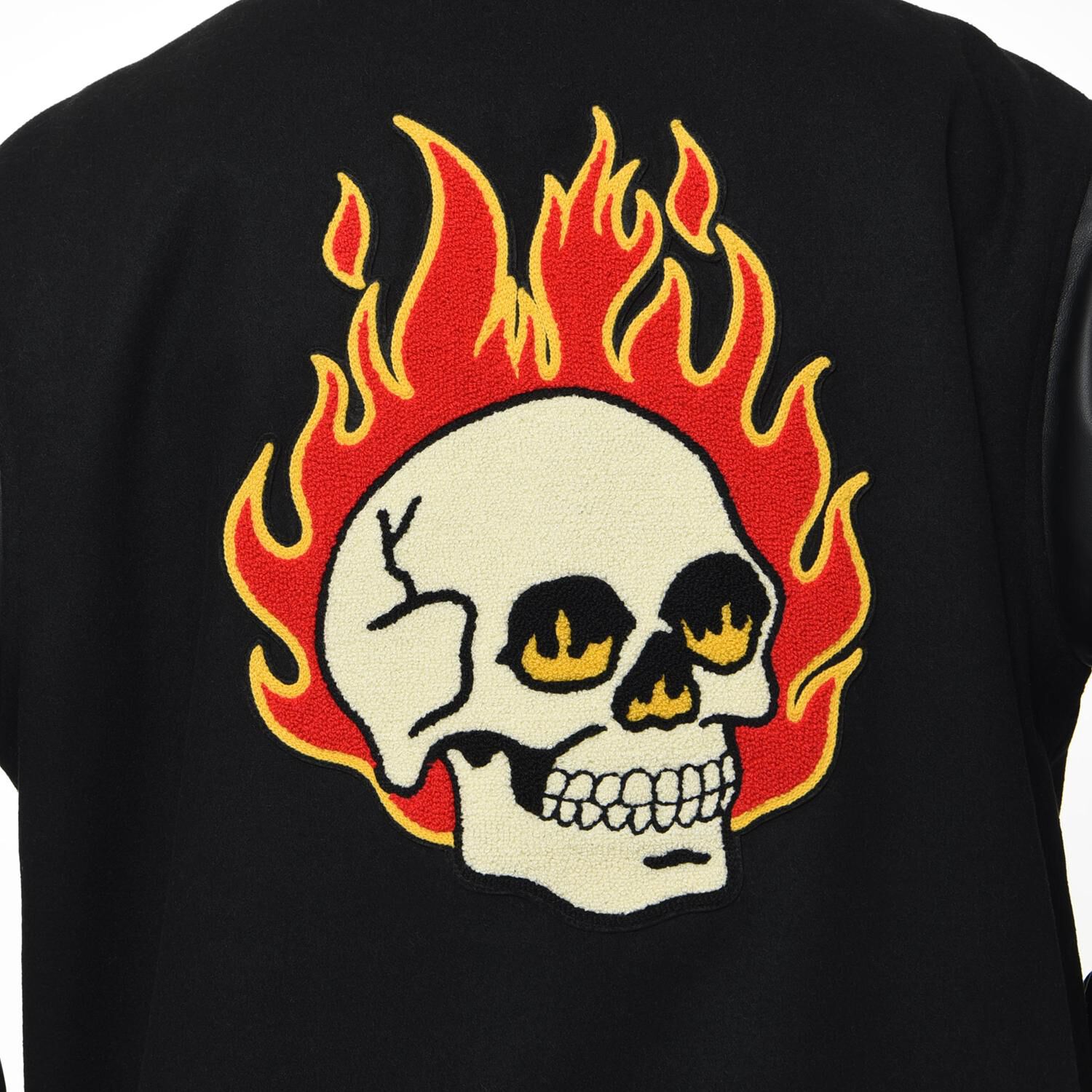 VANS「【VANSｱﾊﾟﾚﾙ】M STEVENS VARSITY JACKET」|ポロシャツ|