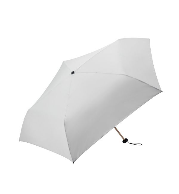 BRUNO「軽量マルチウェザーアンブレラ 晴雨兼用折りたたみ傘 撥水ポーチ付」|その他|グレー