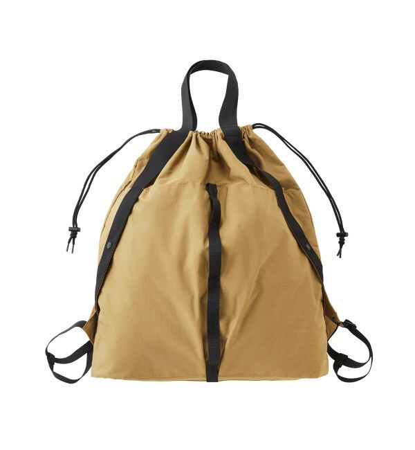 MILESTO「MILESTO UTILITY パッカブル2WAYリュック」|リュック|キャメル