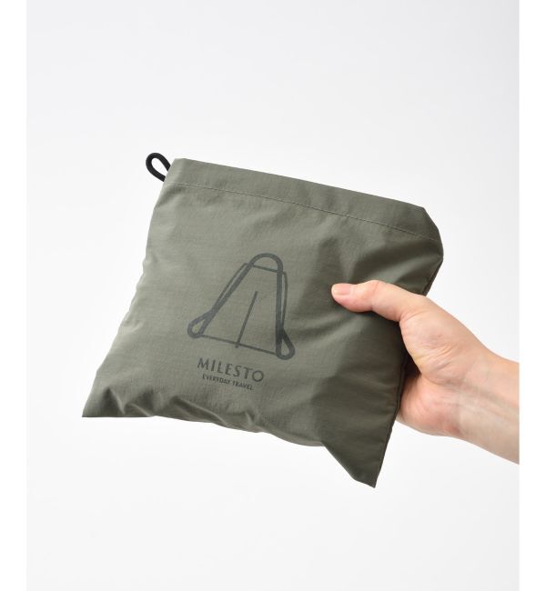 MILESTO「MILESTO UTILITY パッカブル2WAYリュック」|リュック|