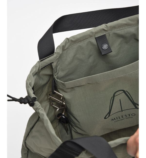 MILESTO「MILESTO UTILITY パッカブル2WAYリュック」|リュック|