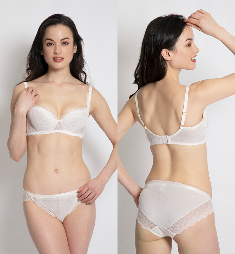 intesucre「アンテシュクレ intesucre 重力に逆らう脇高ブラEBT003ペア スタンダードショーツ 全5色 M/L ESP003」|インナー|