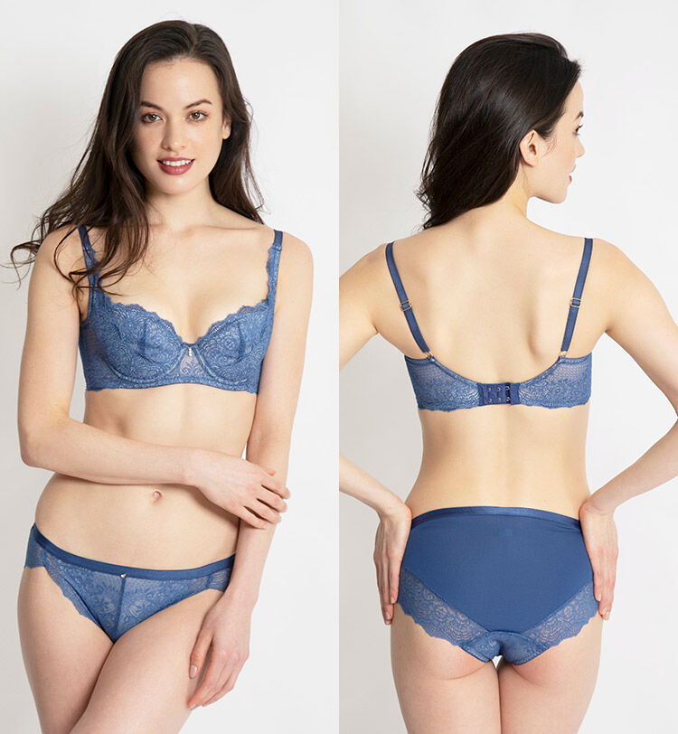 intesucre「アンテシュクレ intesucre 重力に逆らう脇高ブラEBT003ペア スタンダードショーツ 全5色 M/L ESP003」|インナー|