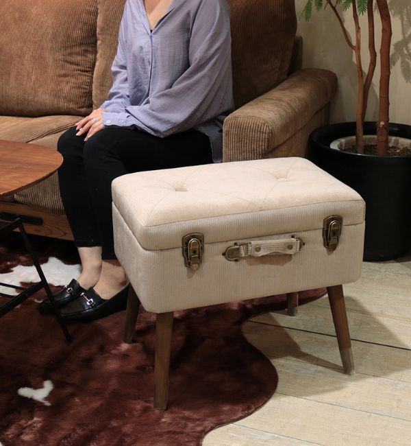 B-COMPANY「おしゃれに収納　Pickトランクスツール」|アート|