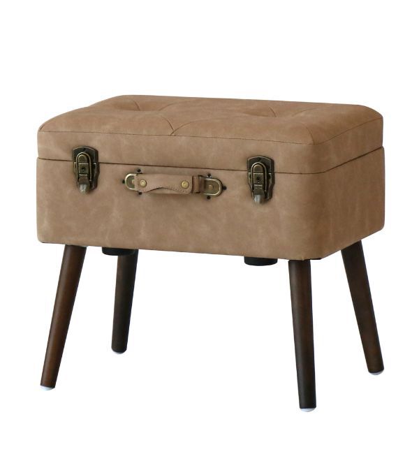 B-COMPANY「おしゃれに収納　Pickトランクスツール」|アート|ﾌﾞﾗｳﾝ&times;ﾍﾞｰｼﾞｭ