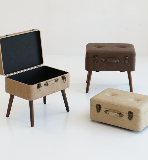 B-COMPANY「おしゃれに収納　Pickトランクスツール」|アート|