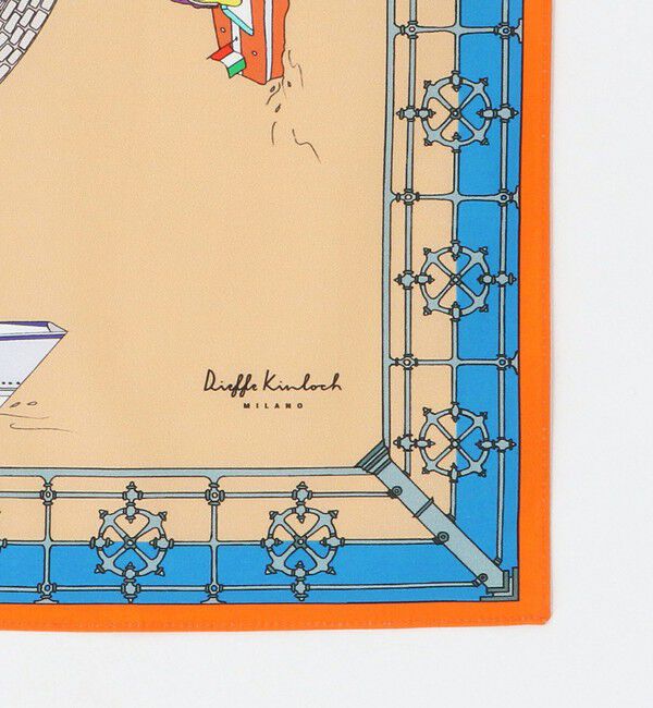 UNITED ARROWS「＜Dieffe Kinloch＞Como lake/ハンカチ 」|ハンカチ|