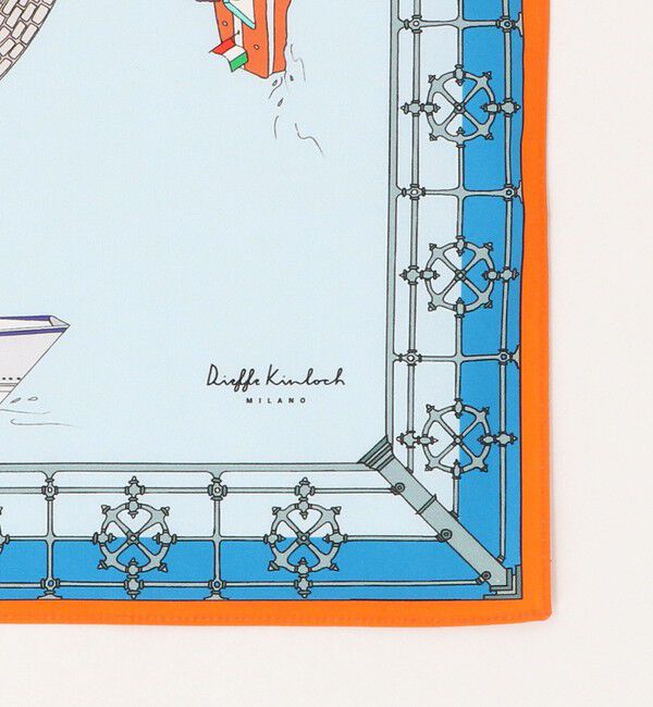 UNITED ARROWS「＜Dieffe Kinloch＞Como lake/ハンカチ 」|ハンカチ|