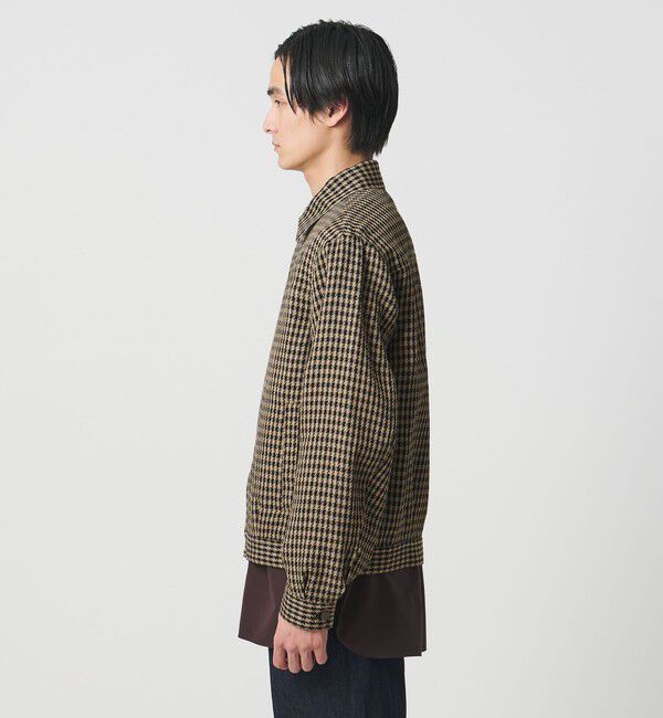 UNITED ARROWS「リネン バスケットツイル モダン トラッカージャケット」|ブルゾン・スタジャン|