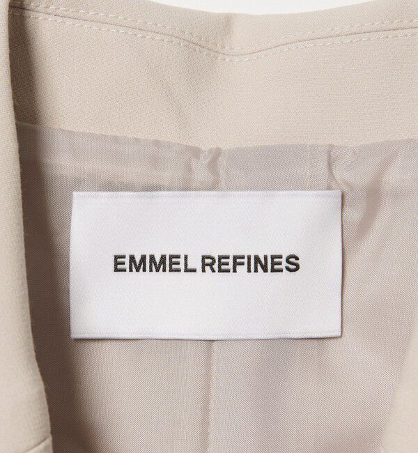 EMMEL REFINES「＜EMMEL REFINES＞EM TRダブルクロス ジャケット」|テーラードジャケット|