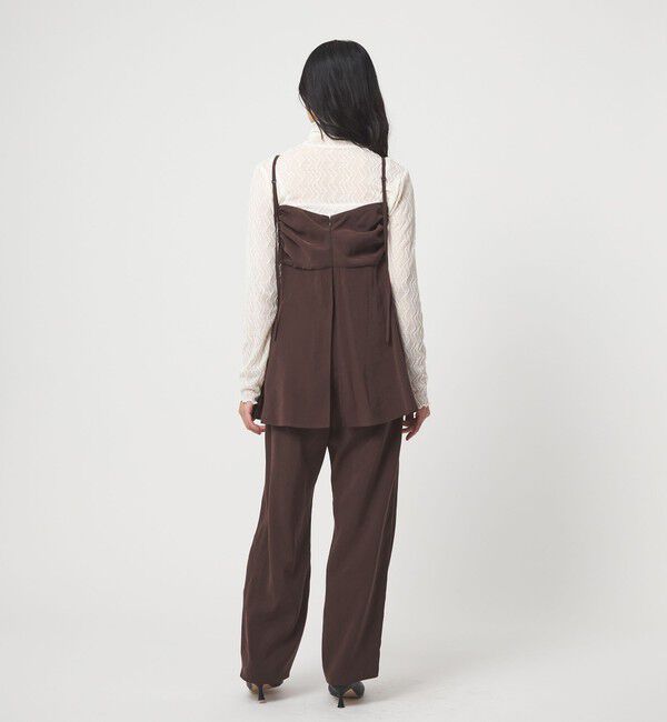 EMMEL REFINES「＜EMMEL REFINES＞EM レイヤード キャミ サロペット」|オールインワン|